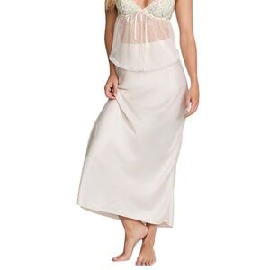 VICTORIA'S SECRET Satin Maxi Skirt